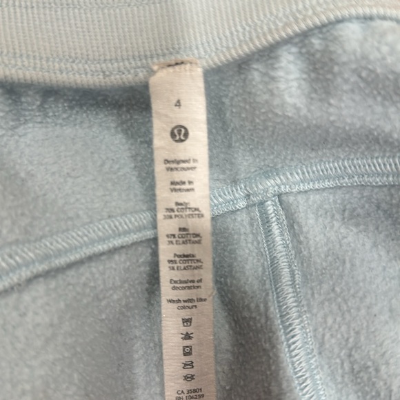 Lululemon Scuba Relaxed-Fit High-Rise Jogger Powder Blue Size 4 - Picture 12 of 16
